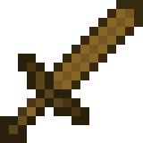 minecraft wooden sword