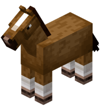 Creamy Horse with White Stockings