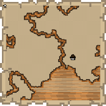Mapa del tesoro Minecraft