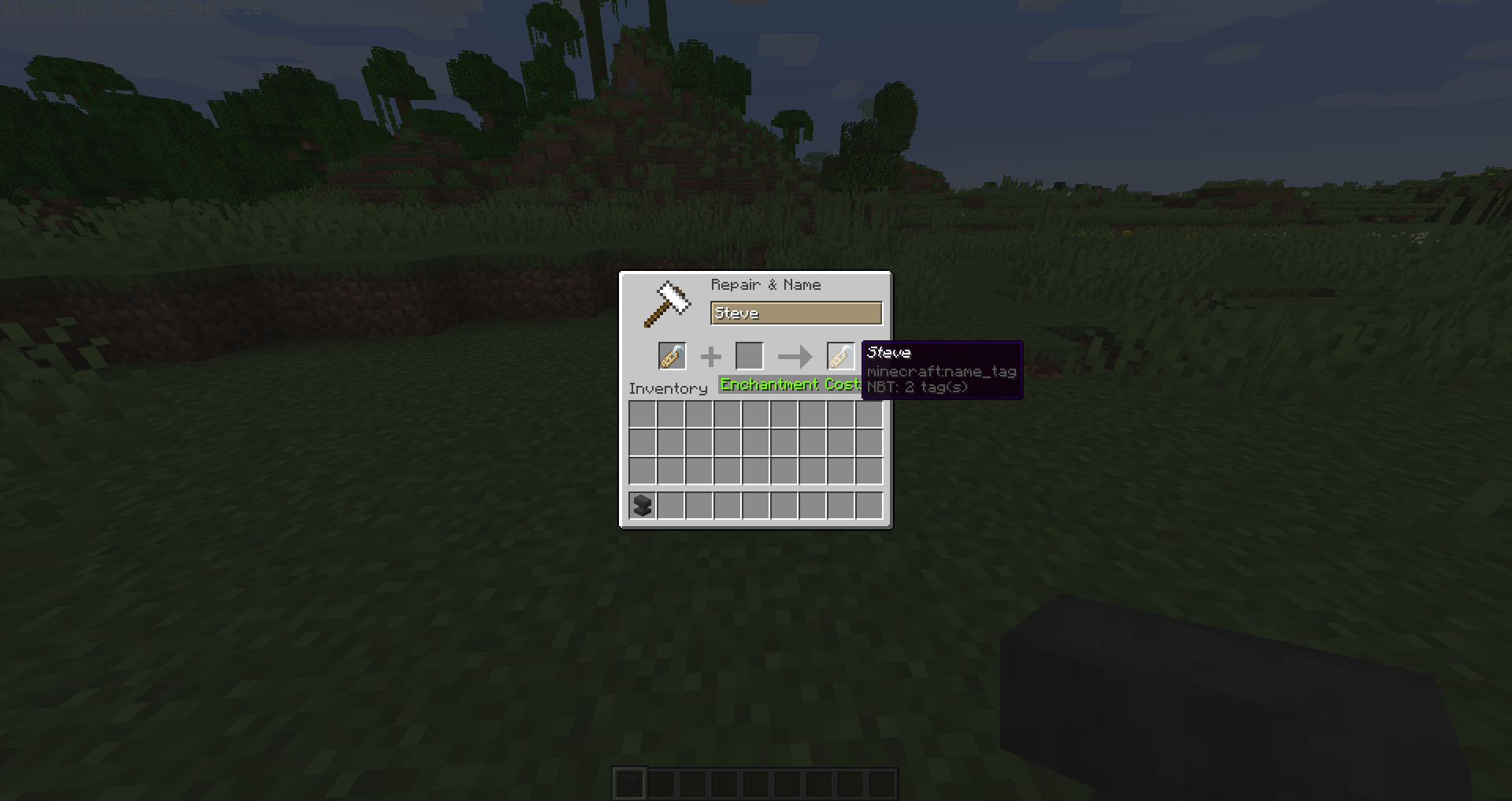 Name Tag Official Minecraft Wiki In minecraft, a name tag is an item that you can not make with a crafting table or furnace. name tag official minecraft wiki