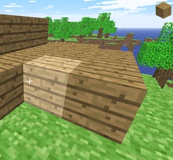 An old wood planks texture.