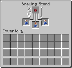 how to craft a brewing stand