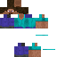 An upcoming version of the Steve skin, using slim arms, when directly opened in an image viewer.