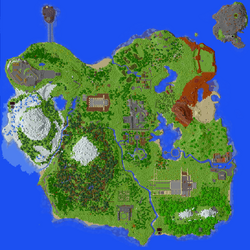 Tutorial World Collection of the Legacy Console Edition Minecraft Map