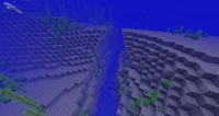 An underwater ravine in 1.13.