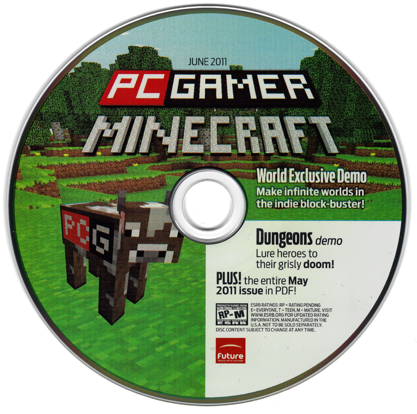 minecraft for pc or mac disk