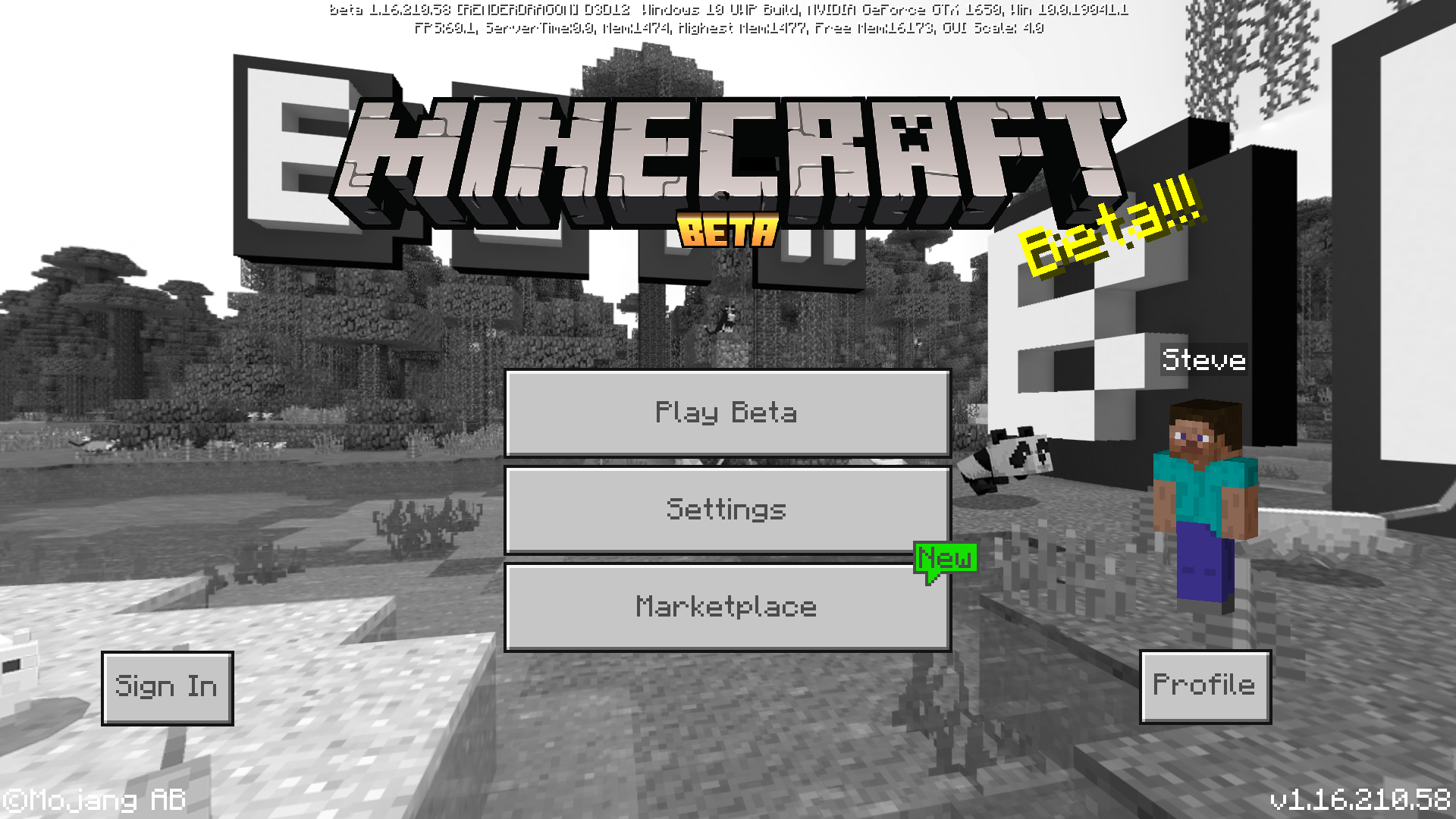 Bedrock Edition Beta 1 16 210 58 Official Minecraft Wiki