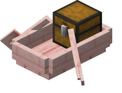 Cherry Boat with Chest