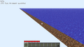 Coordinates X/Z: ±2,111 on the Indev version released January 30, 2010. Blocks no longer render past this limit.