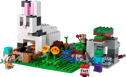 LEGO Minecraft Rabbit Ranch set.