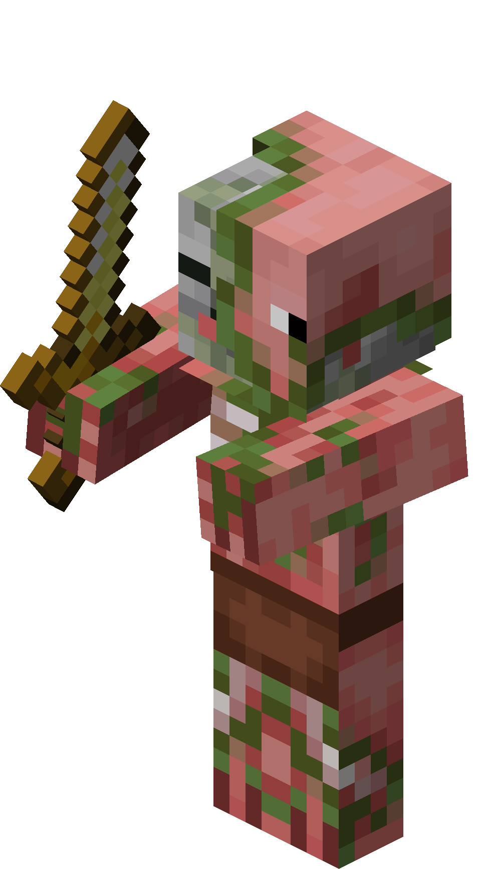 zombie pigman minecraft face