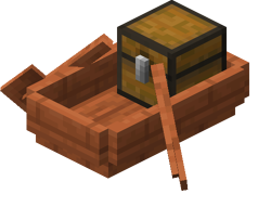 Acacia Boat with Chest