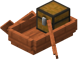 Acacia Boat with Chest