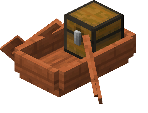 Minecraft - How to Craft a Boat With Chest