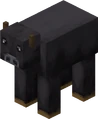 A cow as it appears in the City texture pack.