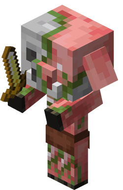 Zombified piglin child