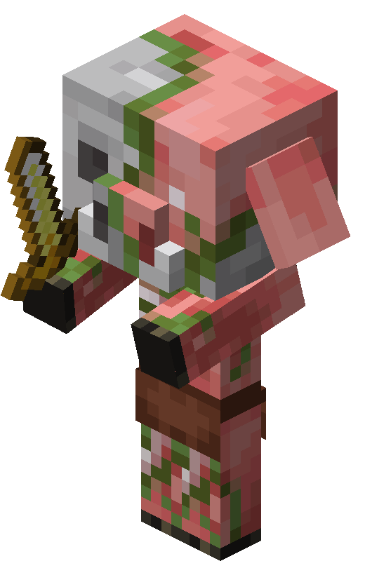 minecraft villager zombie pigman