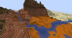 A badlands fjord.