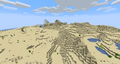 An example of a desert hills biome.