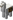 White Llama with Chest