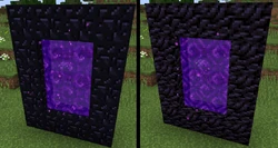 Old vs unreleased obsidian texture.