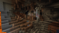 ทิวทัศนของ dripstone caves.