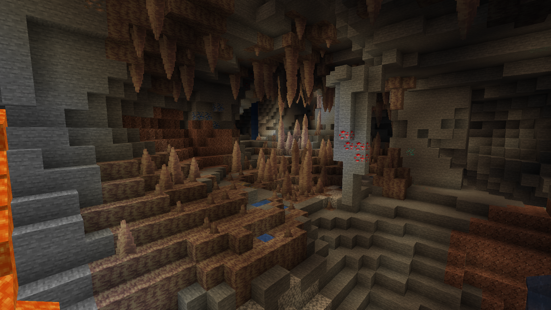 SAIU! MOD MINECRAFT 1.17 CAVE AND CLIFFS PARA MINECRAFT! MOD CAVE E CLIFFS  PARA MINECRAFT JAVA! 