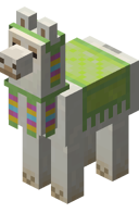 Lime Carpeted Llama Revision 1