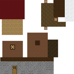 Minecraft Papercraft Villager Blacksmith Template