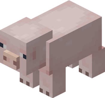 Minecraft Earth:Pale Pig – Minecraft Wiki