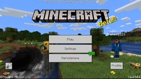 BedrockBeesBetaMenu1