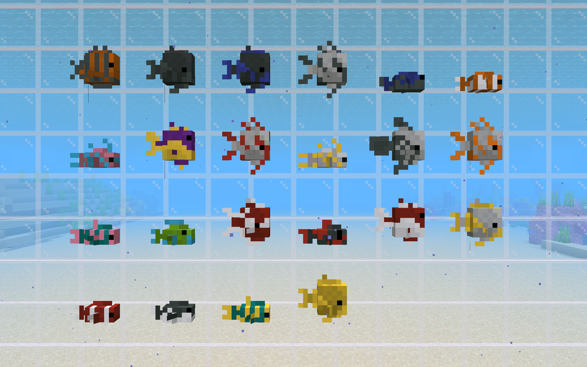 Tropical Fish – Minecraft Wiki