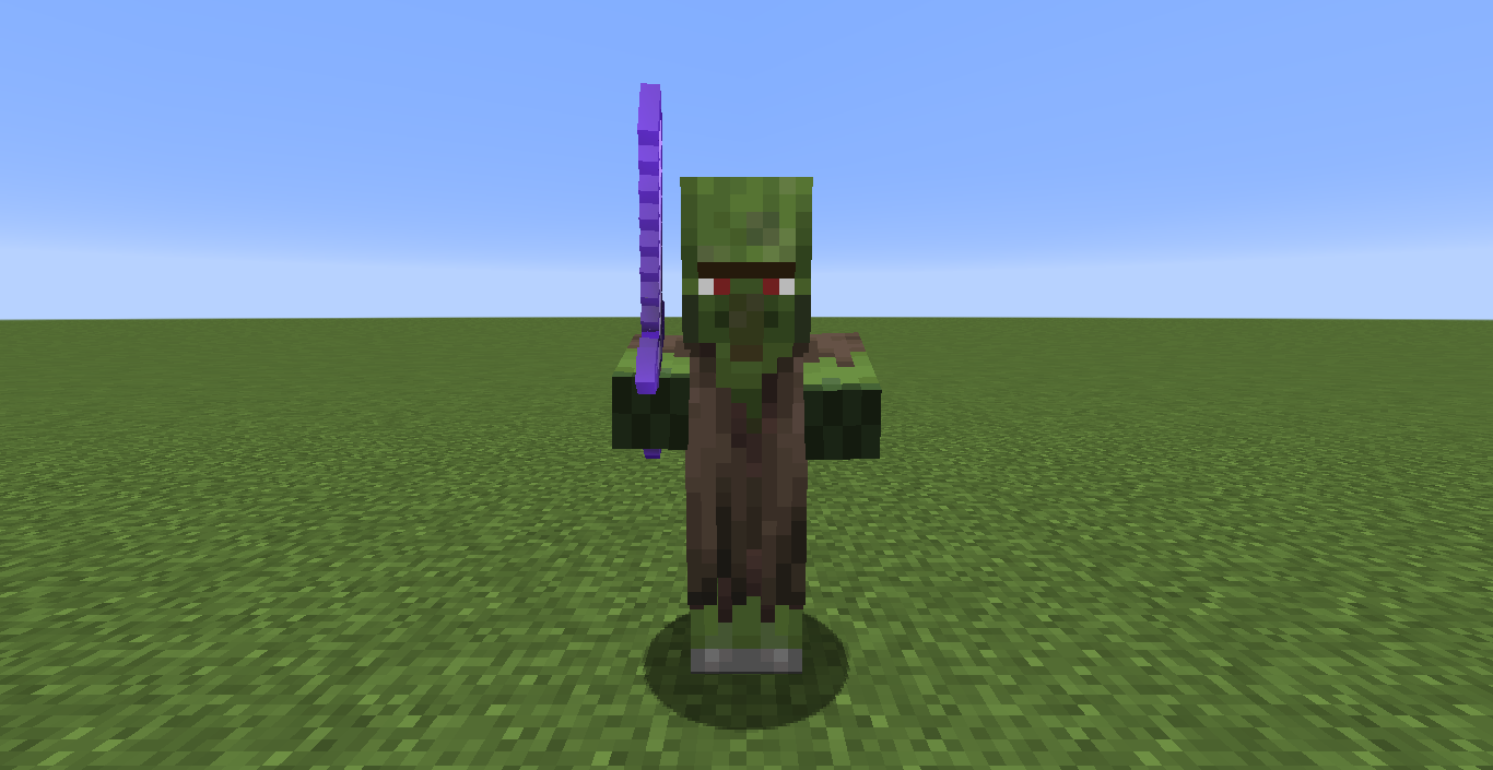 mca 1.8.9 how to make a zombie villager