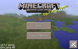 Pocket Edition v0.7.3 alpha