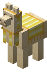 Yellow Carpeted Llama