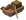 Jungle Boat with Chest JE1