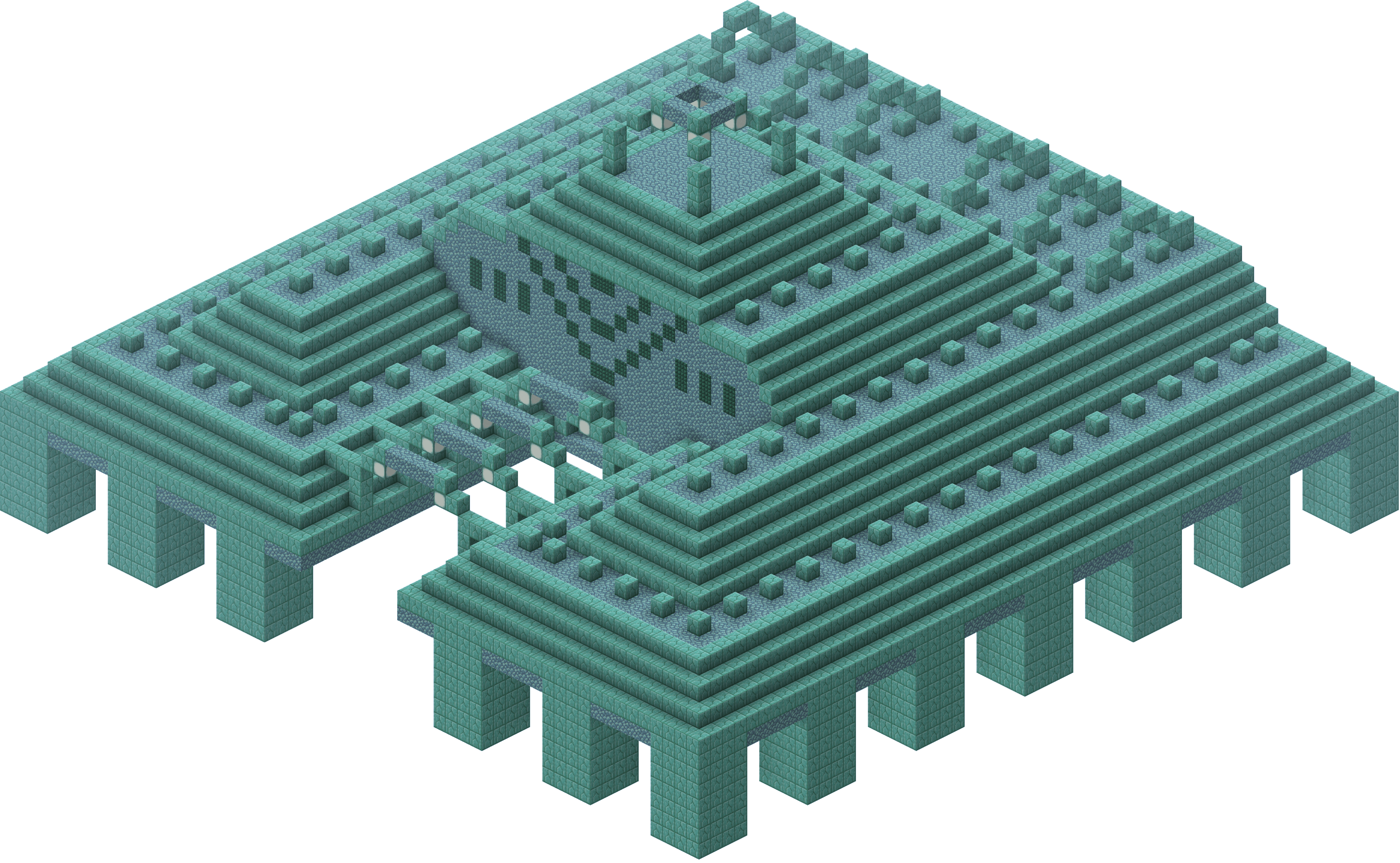 Unfinished Great American Ball Park Minecraft Map