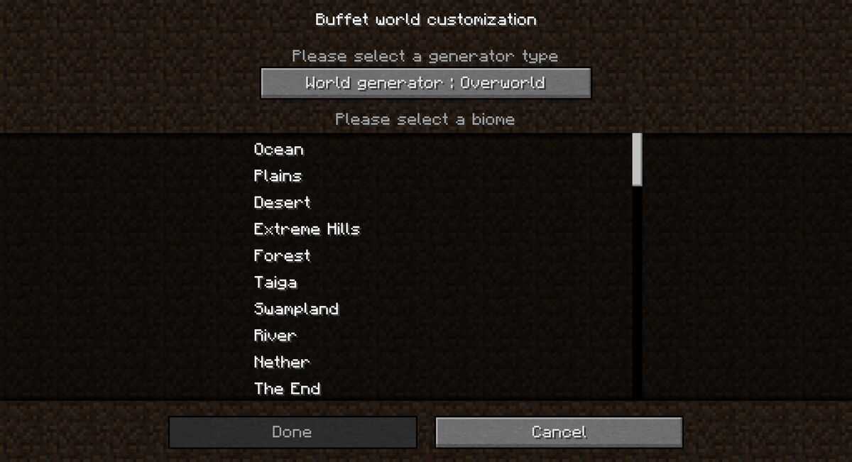 Select generator