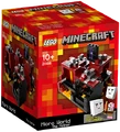 A Lego Minecraft Micro World set of the Nether.