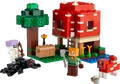 LEGO Minecraft Mushroom House set, which include a spider jockey.