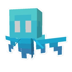 Allay sticker showing it's old model with a thinner arm.