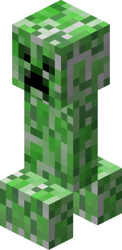 Creeper - Minecraft en la vida real por Poliko