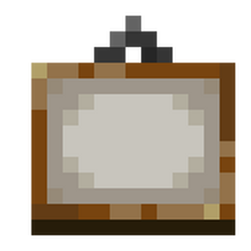 Placa Decorativa Pixel Creeper Minecraft