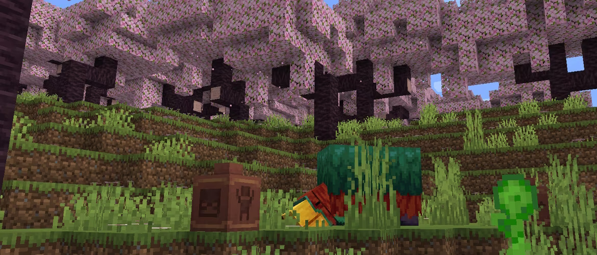 10 melhores sementes de Minecraft para flor de cerejeira