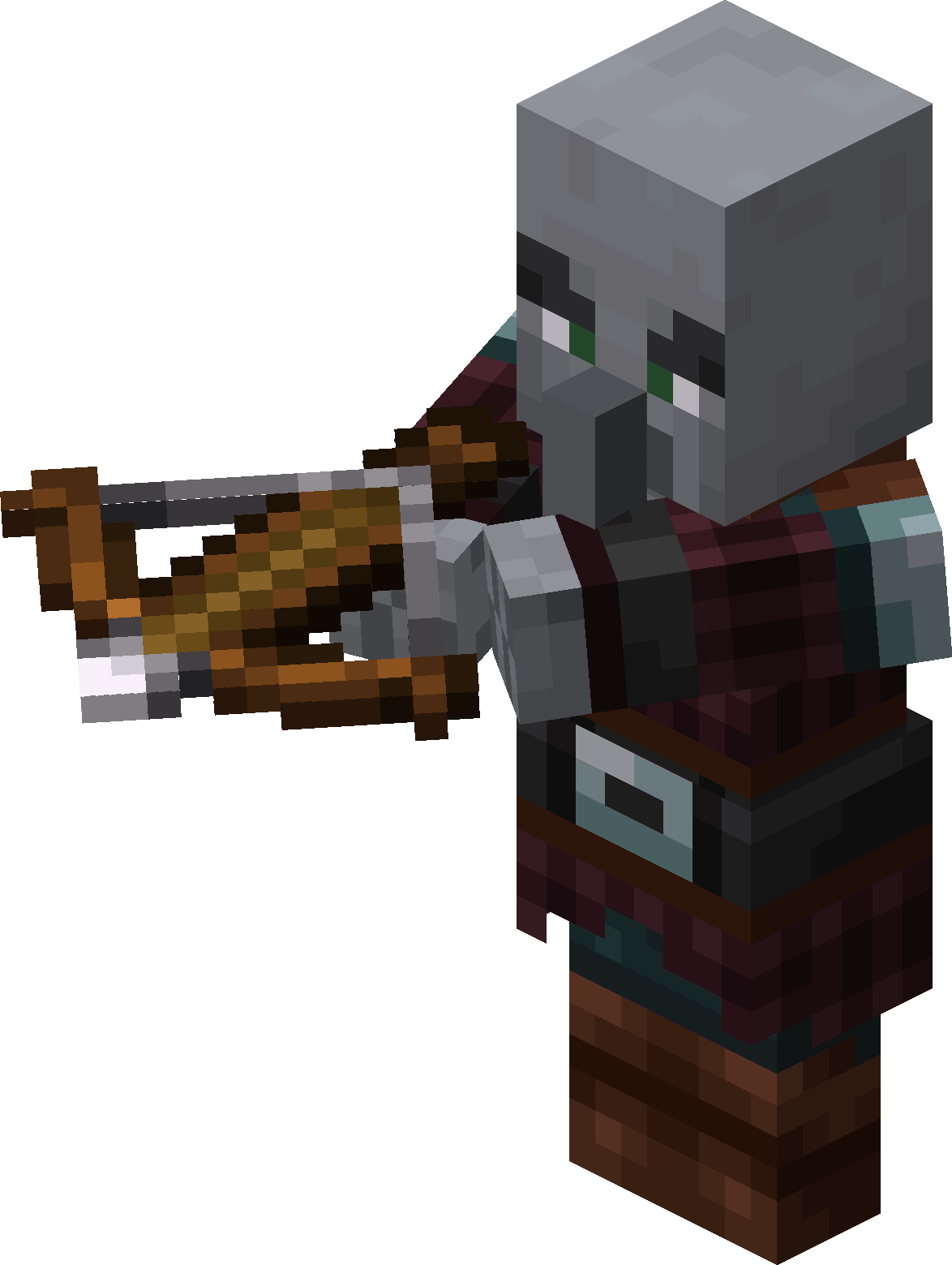 Sculk Ender Dragon (Color Sculk Sensor Palette) Minecraft Mob Skin