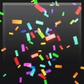 The texture file of the confetti.