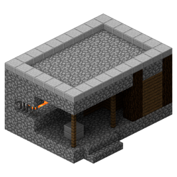 Village Structure Old Blueprints Blacksmith Official Minecraft Wiki