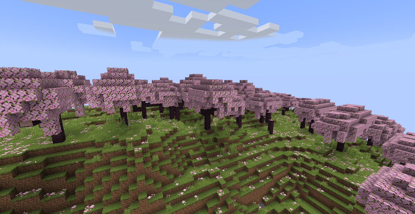 Classic minecraft biome