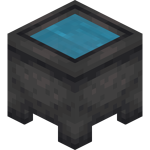 Cauldron (filled with light blue water)
