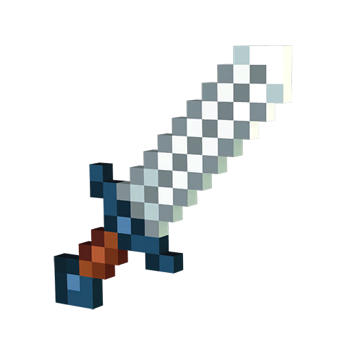 Minecraft Dungeons - Sinister Sword Unique Gilded (Xbox)(PS4